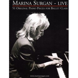 Piano Sheet Book - Marina Surgan Live
