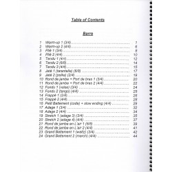Piano Sheet Book - Marina Surgan Live 3 - Barre Exercises