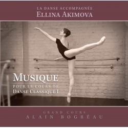 MP3, Ballet Music for the barre exercises by Ellina Akimova, Collection La Danse Accompagnee , Volume I