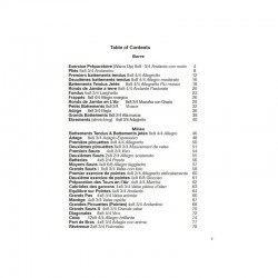 PDF, Music Sheets for Ballet Class, Danse Accompagnée, Volume I , by Ellina  Akimova